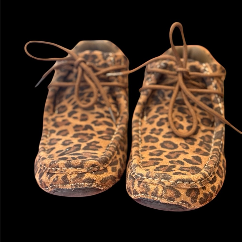 Roper Brown Leopard Print Shoes